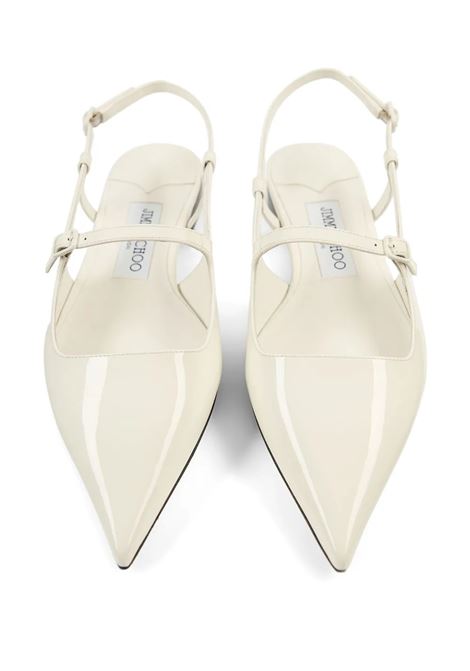 Scarpe Basse Didi Verniciate Latte JIMMY CHOO | DIDI FLAT PATLATTE